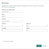 Power BI dialog box for creating a numeric range parameter for forecasting