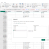Power BI Append Queries dialog showing four Fact tables selected