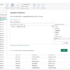 Screenshot #1. Creating a Power Query custom column to calculate absolute amounts in accounting data. Power BI Power Query custom column for absolute value transformation in accounting data.