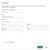 An example of a scenario planning parameter in Microsoft Power BI for project labor inflation