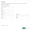 Power BI What-If parameter setup for forecast assumptions.
